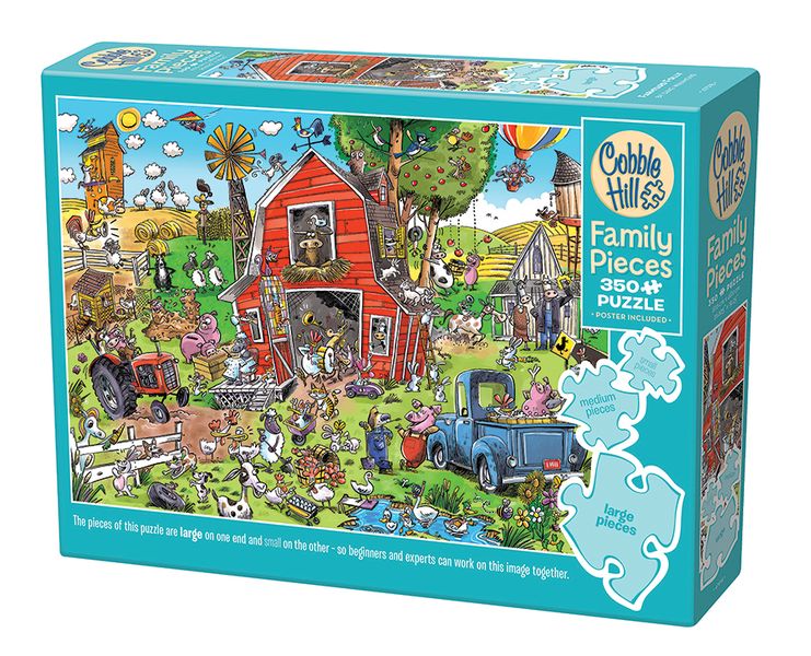 Cobble Hill Farmyard Folly 350 Piece Family Puzzle