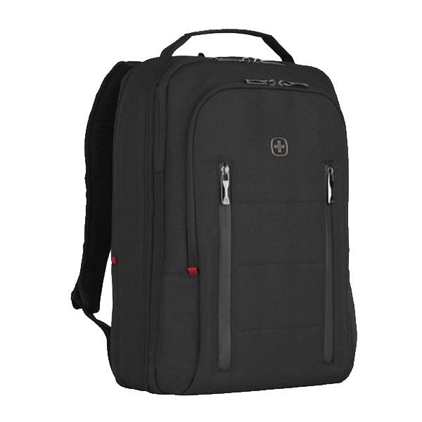 Wenger City Traveler Carry-on 16" Backpack with Tablet Pocket - Black