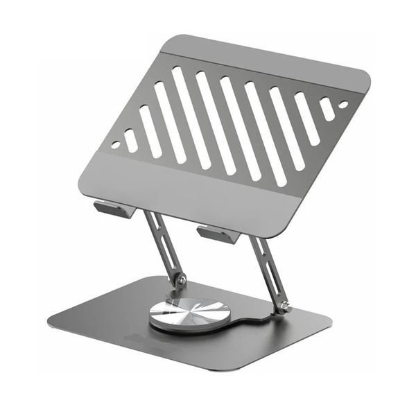 Aluminam Rotatable Laptop Stand - Grey
