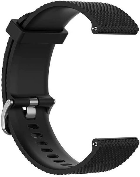 22mm Silicone Band For Garmin Vivoactive 4(Size:M/L)