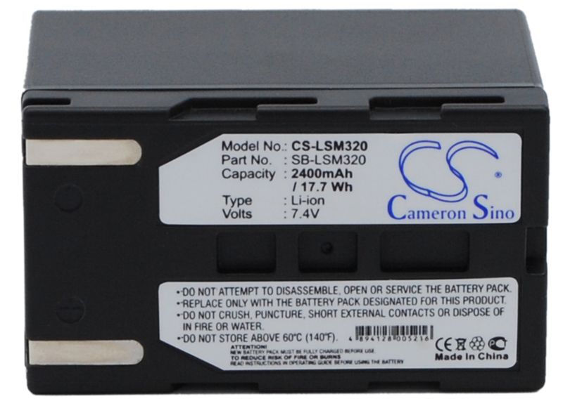 SAMSUNG SC-D263 Camera Battery/2400mAh