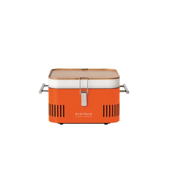 Everdure Cube Charcoal Portable Braai Orange