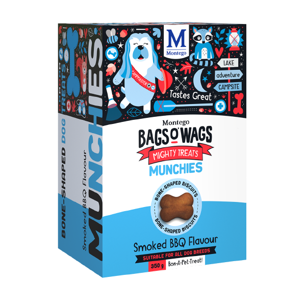 Montego - Bags O' Wags Munchies - BBQ Dog Treats