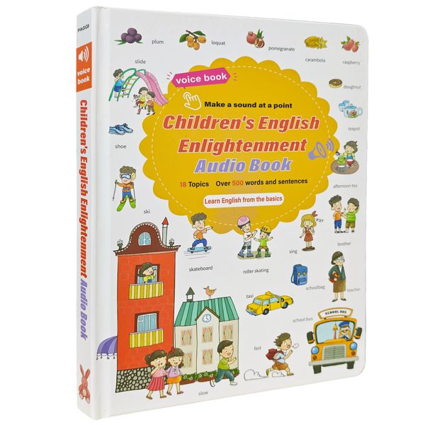 PAGGI Kids Electronic Sound Book Toddlers Musical Books Nursery Rhyme Books