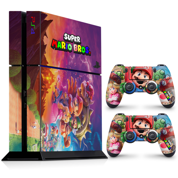 Decal Skin Compatible with PS4 - Super Mario Brothers (Decal Only)