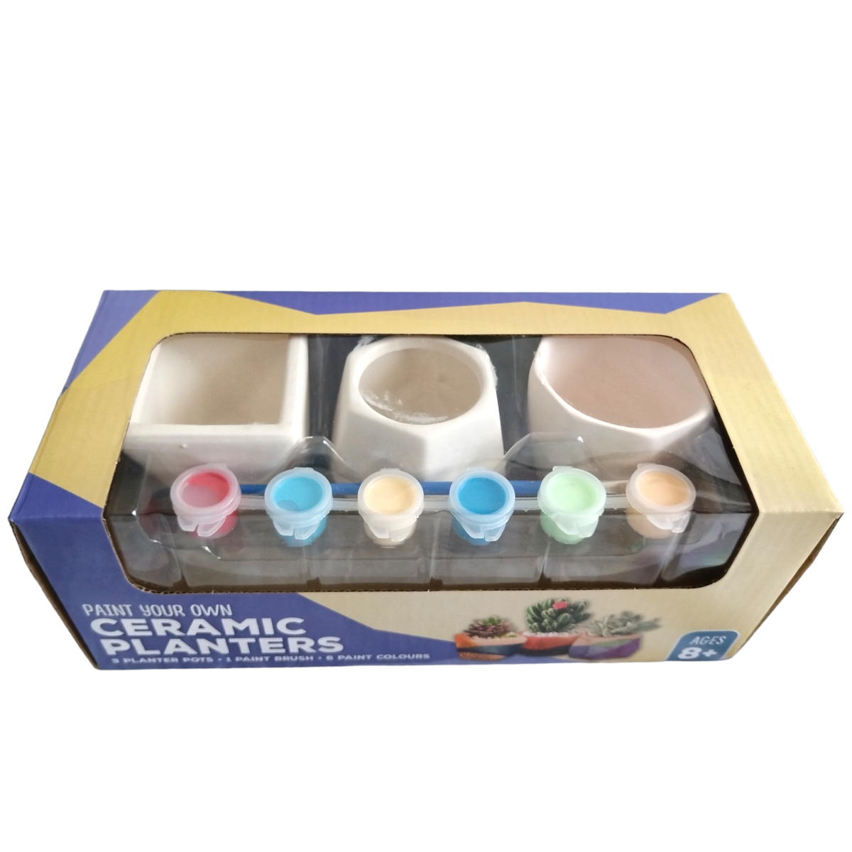 DIY Ceramic Planter Painting Kit, 5 Piece Shop Today. Get it Tomorrow