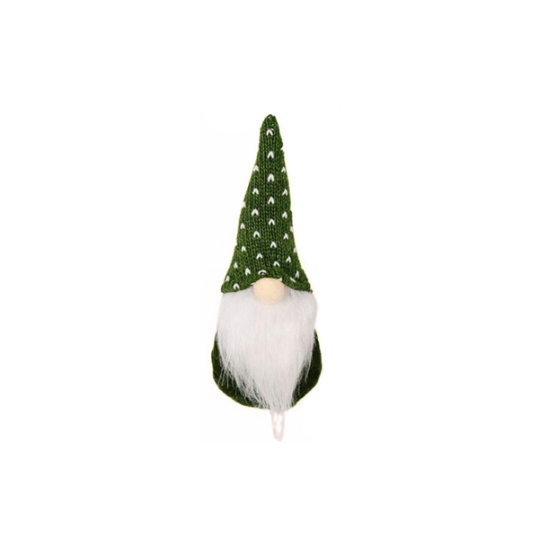 Knit Hanging Gnome Decorations - Pack of 3