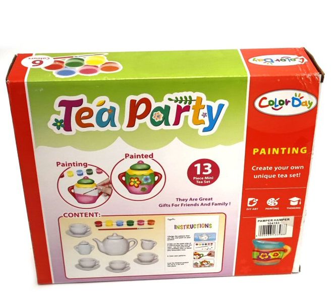 Pamper Hamper - Tea Party Painting Set