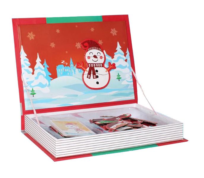 Olive Tree - Magnetic Book Christmas Puzzle