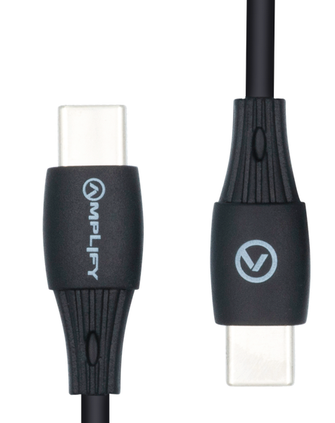 Amplify 1.2M 30W Type-C to Type-C Cable - Fast Charge/High-Speed Data cable