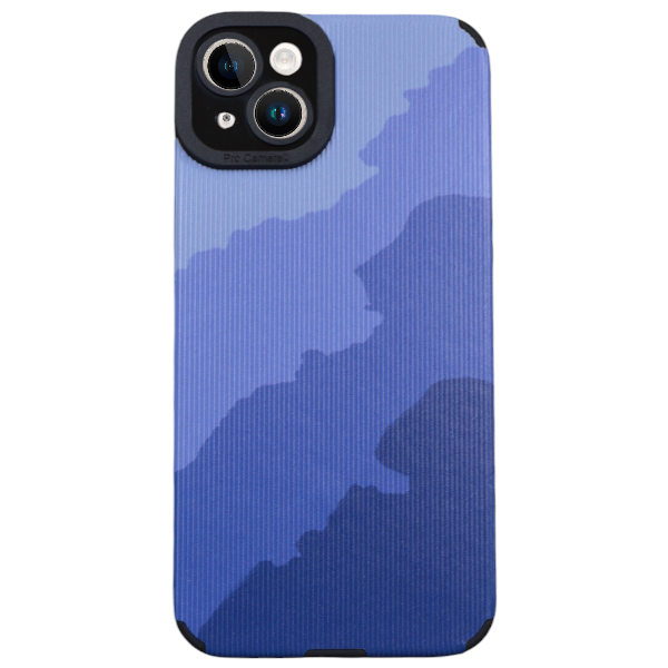 High Quality Gradient Design Phone Case For iPhone 14 Pro Max - Blue
