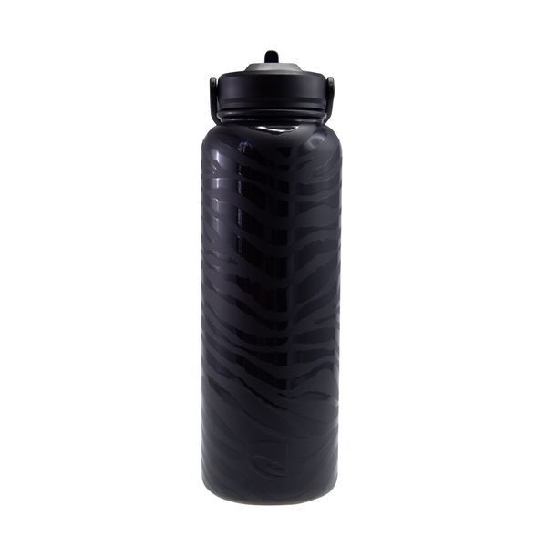 Lizzard Printed Flask 1200ml with straw flip lid