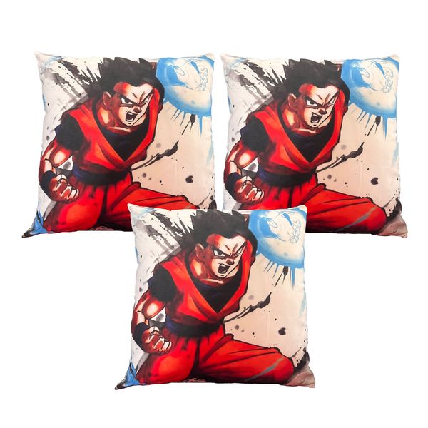 Dragon Ball Z Gohan Couch Pillow Covers - 45cm x 45cm - 3 Pack