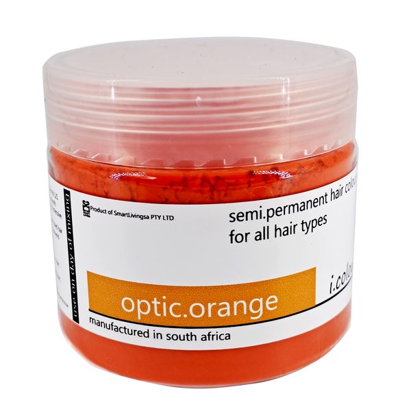 i.colour.me - Semi-Permanent Hair Pigment Powder - optic.orange - 150ml