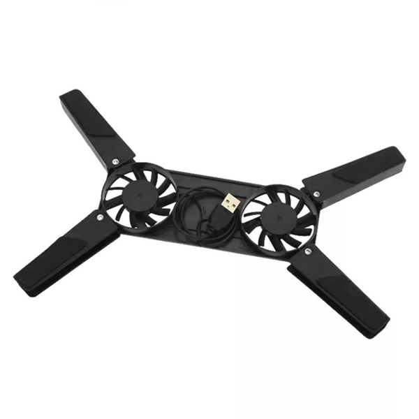 Dual Folding Laptop Cooling Fan