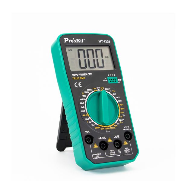 PRK MT-1226: 3-1/2 Digital Multimeter with True-RMS &amp; 30 Measurement Gears