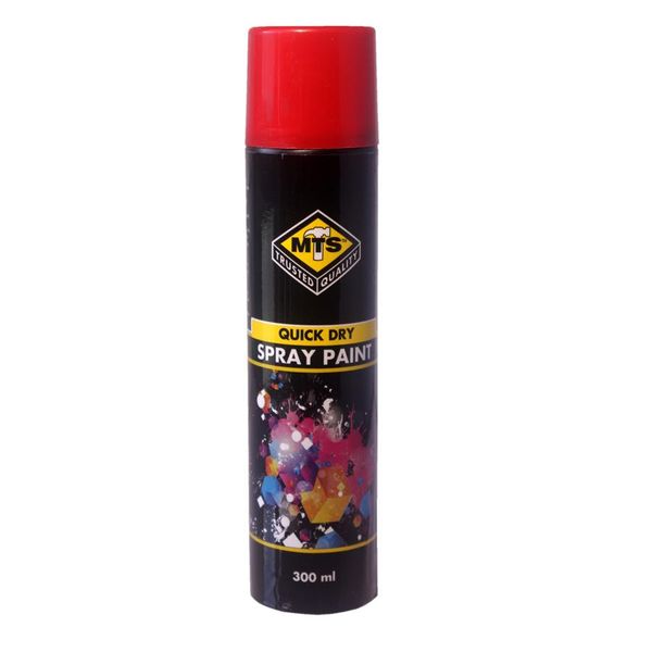 Paint Spray Red Post Office 300Ml Mts - 4 Pack