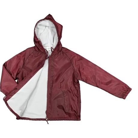 Maroon rain jacket hotsell