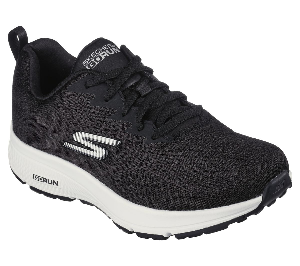Skechers Women's Go Run Consistent Road Running Shoes Black/White