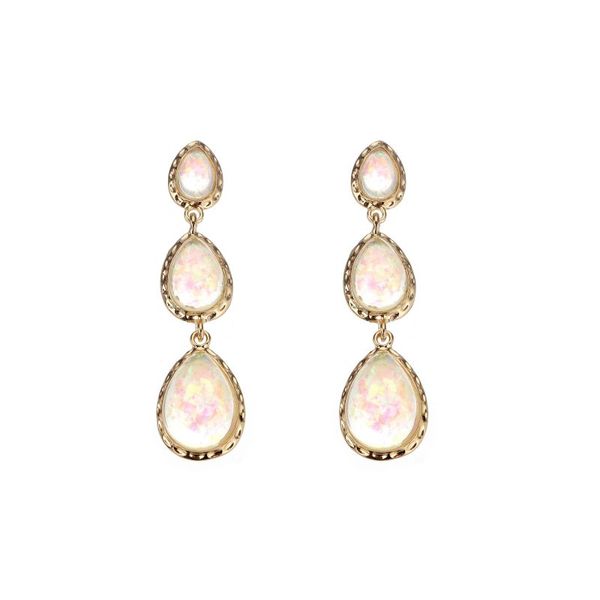 semiwild - Earrings - Crystal Lustre Drops