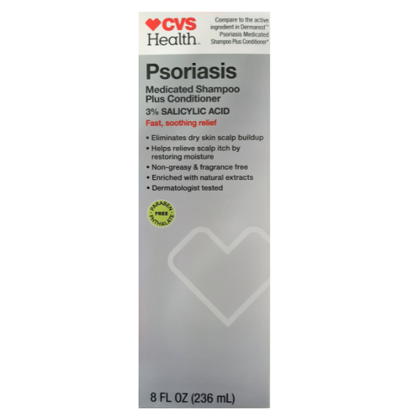 Psoriasis Medicated Shampoo Plus Conditioner 3% Salicylic Acid