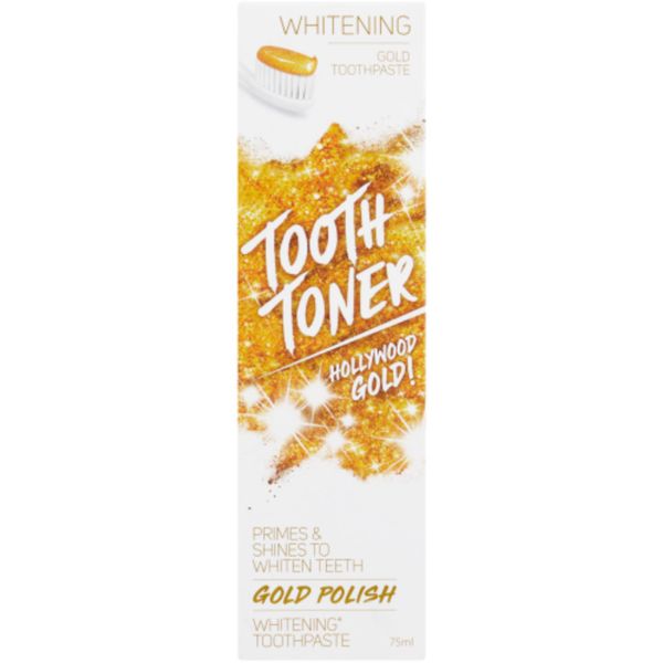 Tooth Toner Gold Toothpaste 75ml
