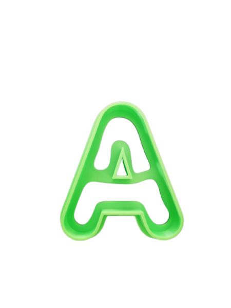 Cookie Cutter- Alphabet Letter A image