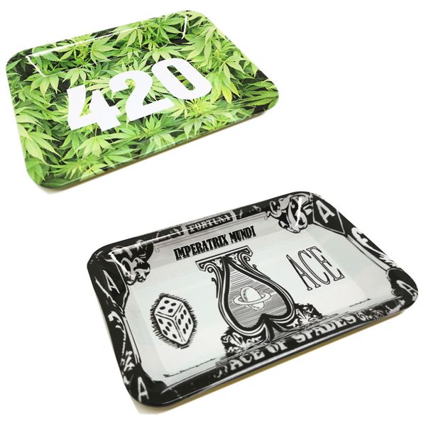 DaMa Cannabis Weed Rolling Tray - Combo Of 2