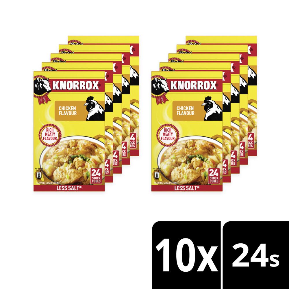 Knorrox Chicken Stock Cubes 10x240g Shop Today Get It Tomorrow