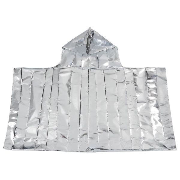Emergency Thermal Raincoat Poncho