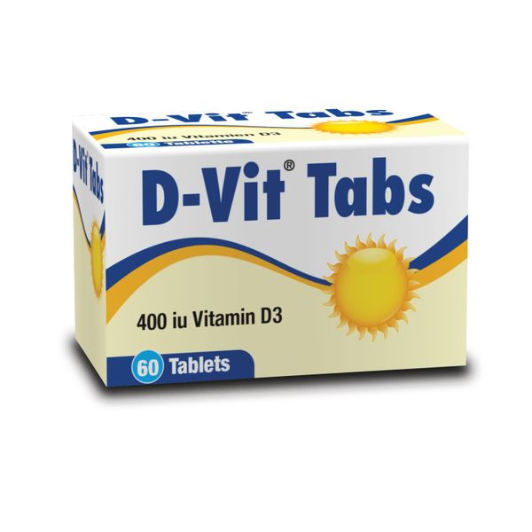 iNova Pharmaceuticals - D-Vit for Calcium Metabolism D3 - 60 Tablets