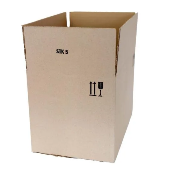 Single Wall Stock 5 Corrugated Box Pack of 10
