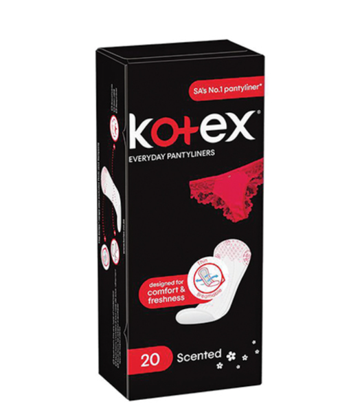 Kotex - Everyday Pantyliners Deodorised 20's x 3