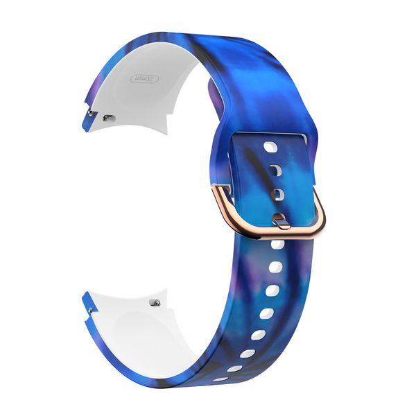 Silicone Strap Compatible with Samsung Galaxy Watch 4/5/6/7 - Aurora