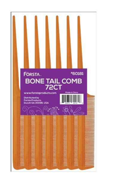Forsta Bone Tail Comb 72Pcs Bone image