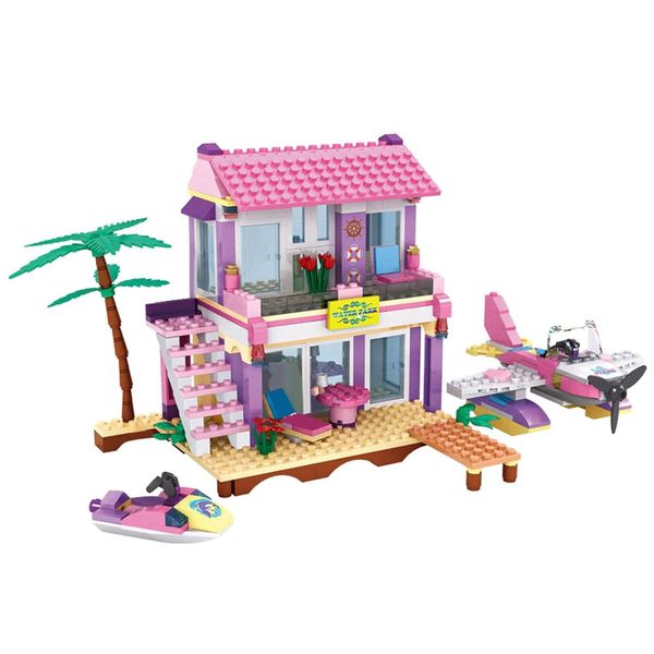 423 Pieces Dream House PlaySet, Educational DIY Construction Toys (B4914)