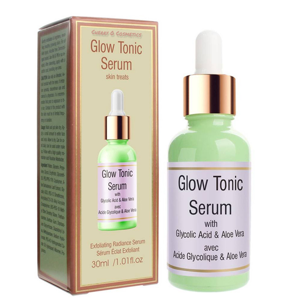 Glow Tonic Serum with Glycolic Acid &amp; Aloe Vera