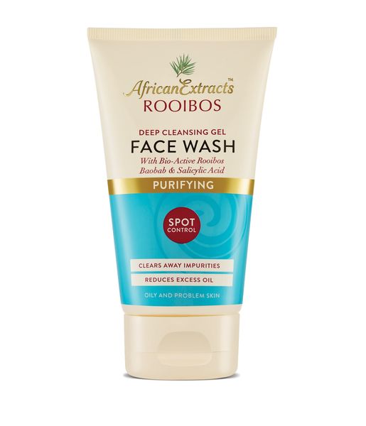 African Extracts Rooibos Deep Cleansing Gel Face Wash