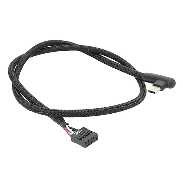 1Pcs USB 9Pin to Type C Cable for Enhances Stability and Speed 60CM