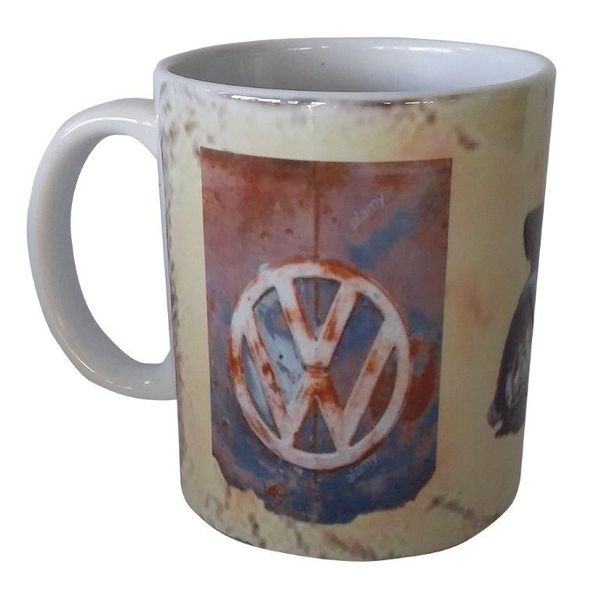 Vintage Coffee Mug - VW Volla Ceramic Mug