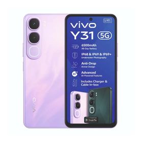 Vivo Y31 5G Dual Sim 256GB - Purple | Shop Today. Get it Tomorrow