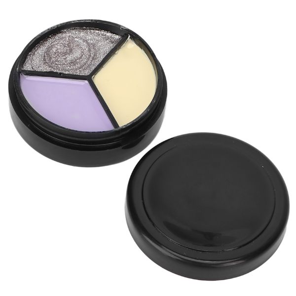 Gel Polish Cream in 3 shades: Soy White, Glitter Silver, Purple