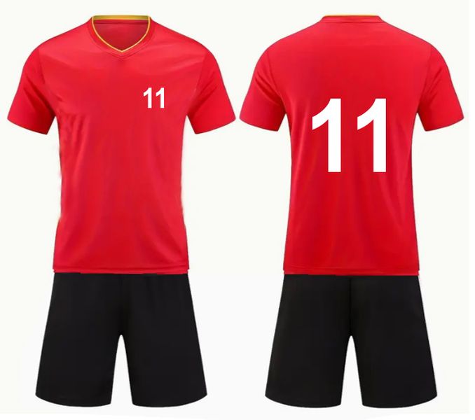 Soccer Kit Red and Black - 15 Set
