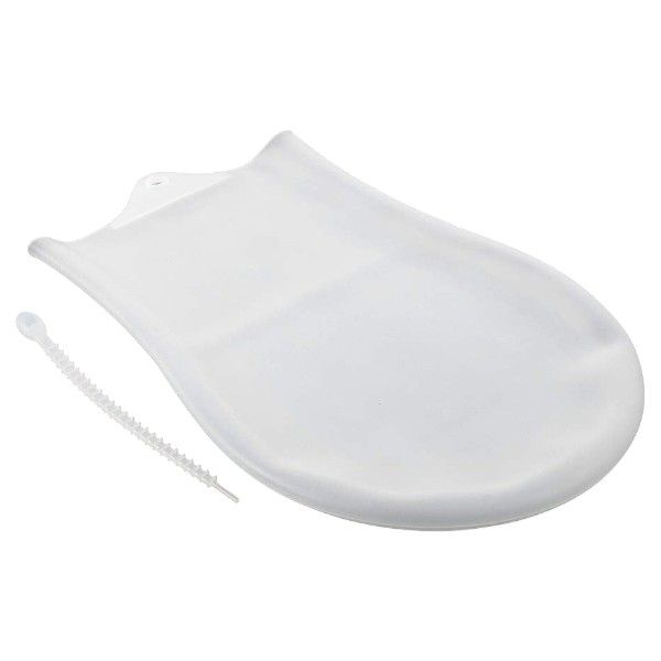 Silicone Dough Kneading Bag with Leakproof Design - Large - Transparent