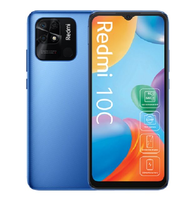 Redmi 10C Ocean Blue 4GB RAM 64GB ROM | Buy Online in South Africa