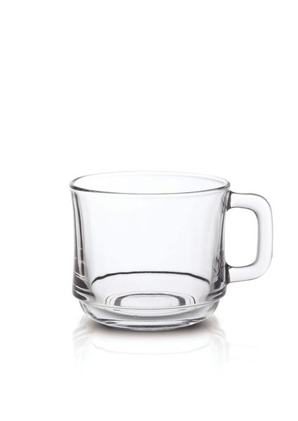 Lys Clear Stackable Cup 220ml - Set of 6