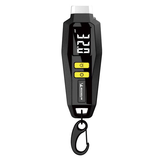 Michelin - Digital Tyre Pressure Gauge (With Key Ring &amp; Flashlight)