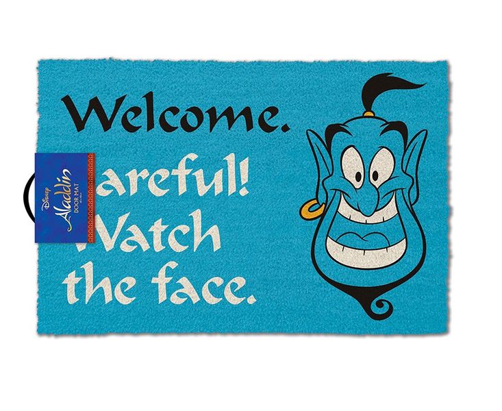 Aladdin - Watch The Face (Door mat) (Parallel Import)