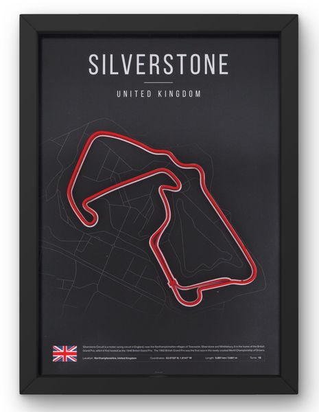 Formula 1 3d Racetrack - Silverstone