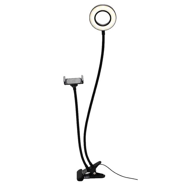 Professional Live Stream Ring Light (black)